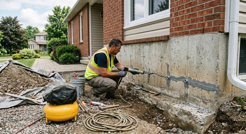 Basement Foundation Repair in Bartow County, GA
