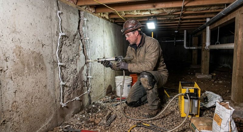 Basement Foundation Repair in Cherokee County, GA