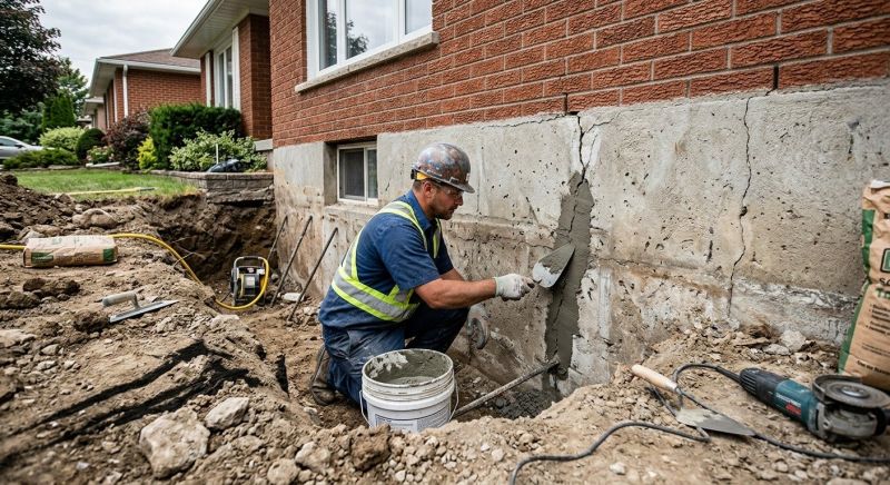 Basement Foundation Repair in Union City, GA