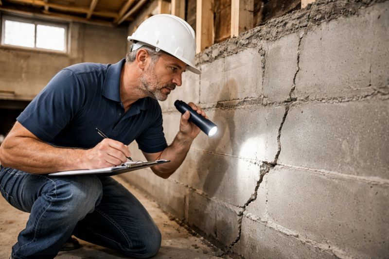 Basement Stabilization in Hiram, GA
