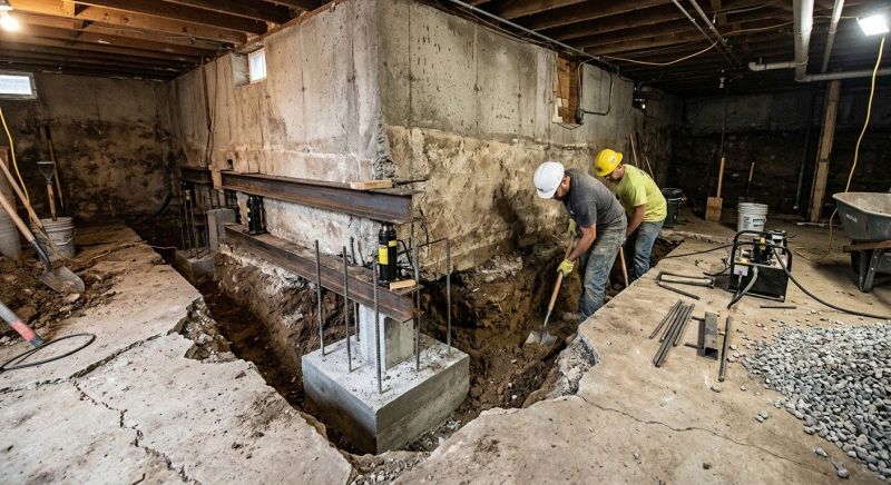 Basement Underpinning in Hiram, GA