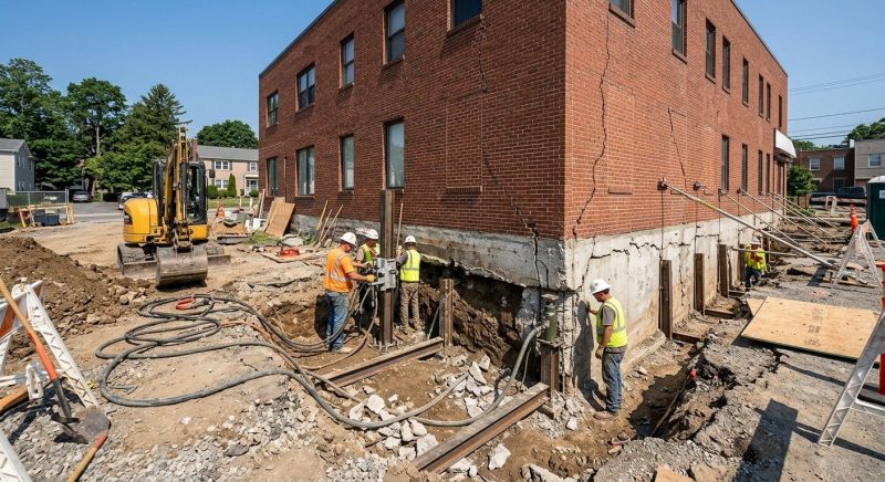 Building Foundation Repair in Cartersville, GA
