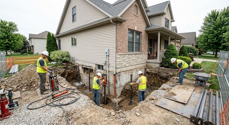 Building Foundation Repair in Fulton County, GA