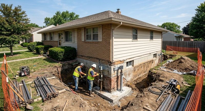 Building Foundation Repair in Kennesaw, GA