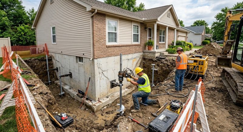 Building Foundation Repair in Smyrna, GA