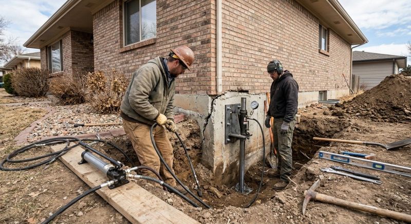 Building Foundation Repair in Woodstock, GA
