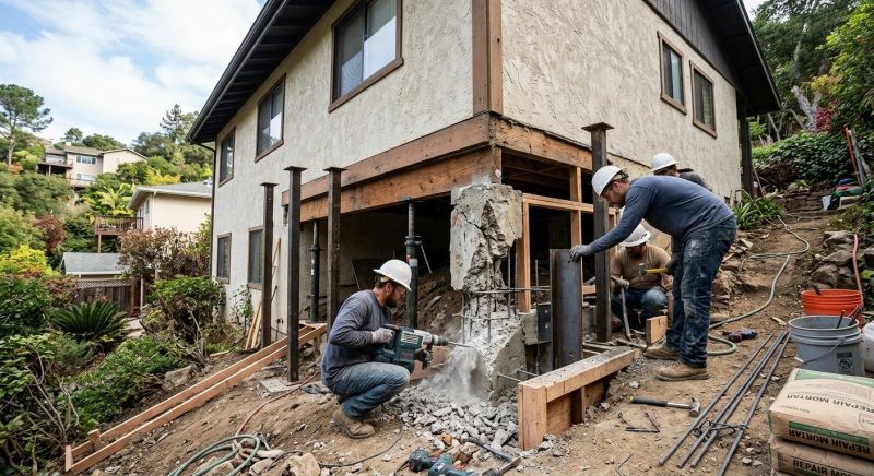Concrete Foundation Repair in Bremen, GA
