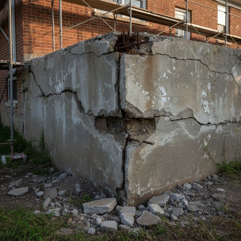 Cracked Foundation Repair in Bartow County, GA