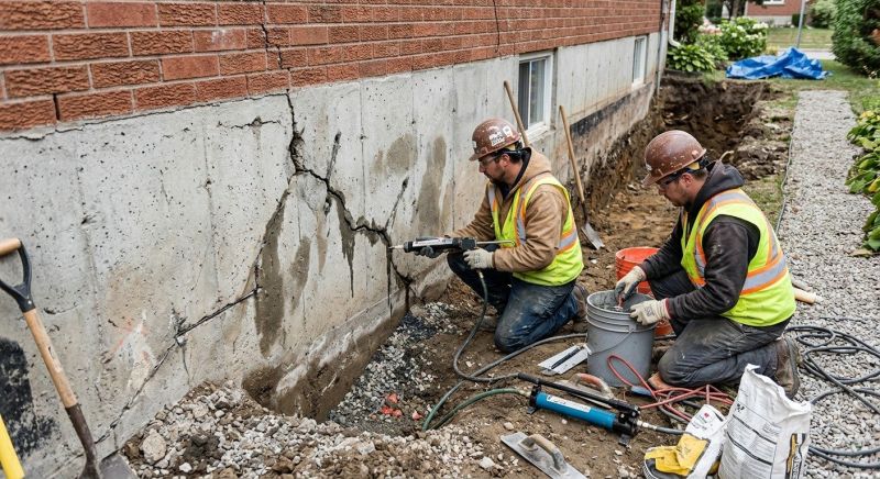 Cracked Foundation Repair in Rockmart, GA