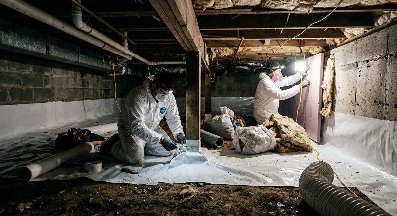 Crawl Space Leveling in Hiram, GA