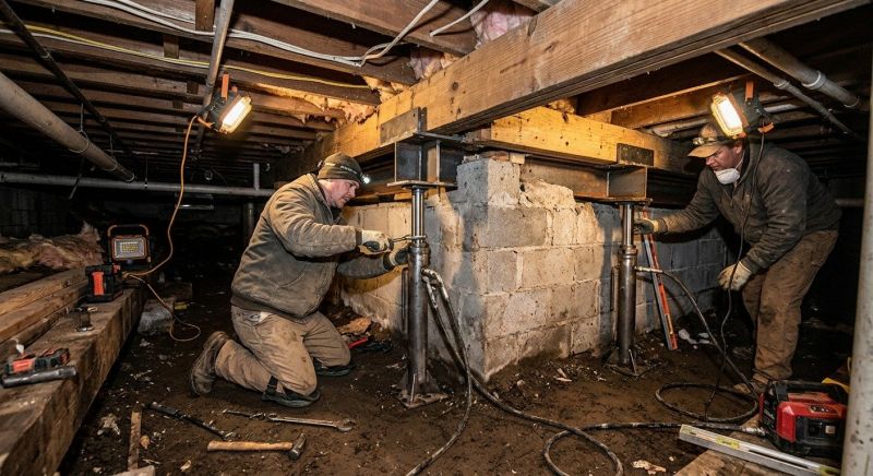 Crawlspace Foundation Repair in Douglas County, GA