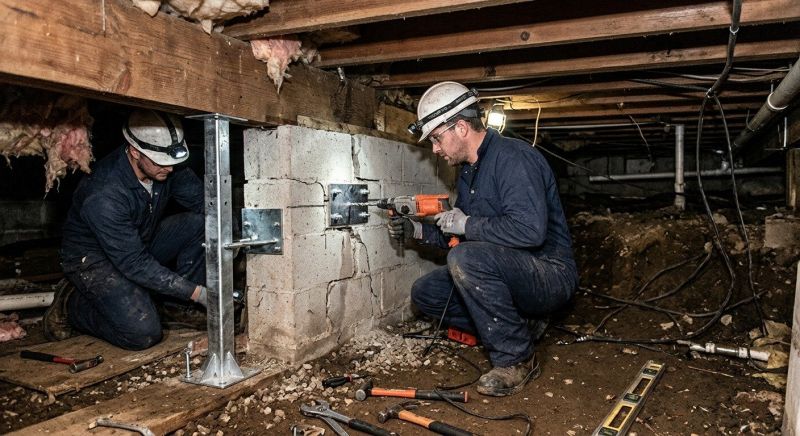 Crawlspace Foundation Repair in Hiram, GA