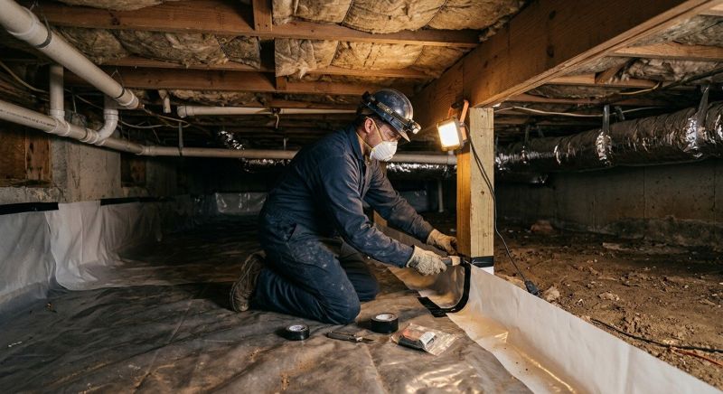 Crawlspace Repair in Hiram, GA