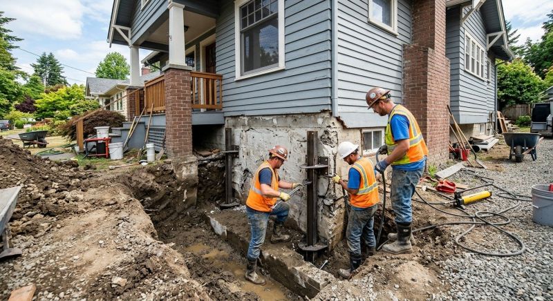 Deep Foundation Repair in Hiram, GA
