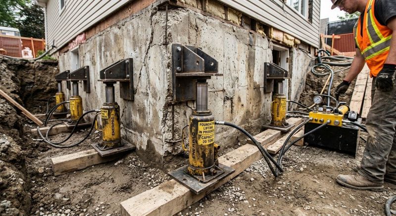 Foundation Jacking in Atlanta, GA