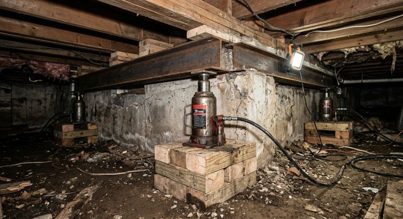 Foundation Jacking in Bremen, GA