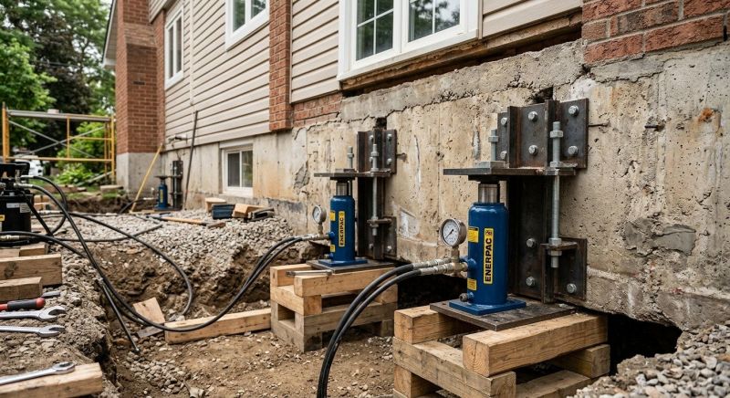 Foundation Jacking in Cartersville, GA