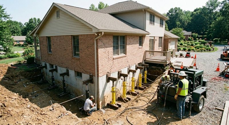 Foundation Jacking in Cobb County, GA