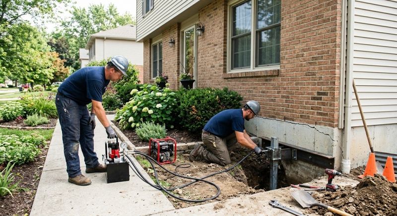 Foundation Jacking in Fairburn, GA
