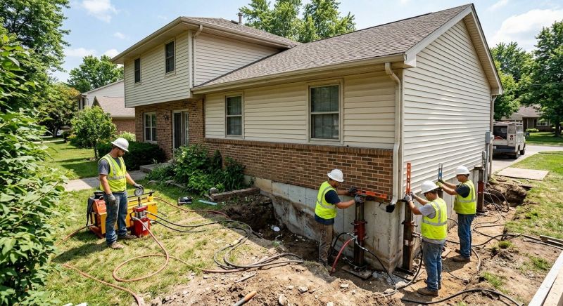 Foundation Jacking in Hiram, GA