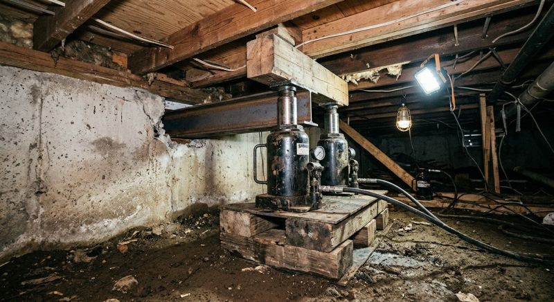 Foundation Jacking in Mableton, GA