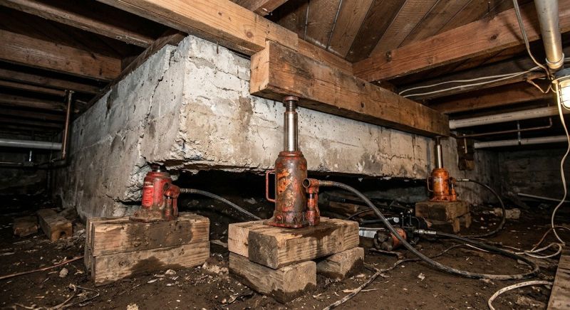Foundation Jacking in Marietta, GA