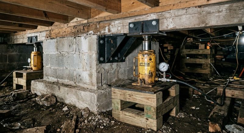 Foundation Jacking in Powder Springs, GA