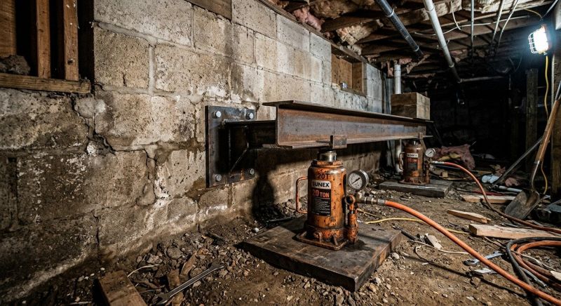 Foundation Jacking in Woodstock, GA