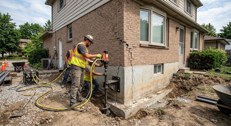 Foundation Lifting in Cartersville, GA