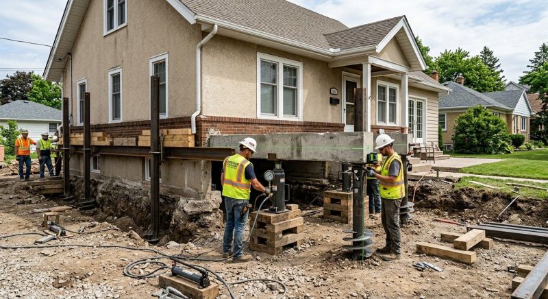 Foundation Releveling in Hiram, GA
