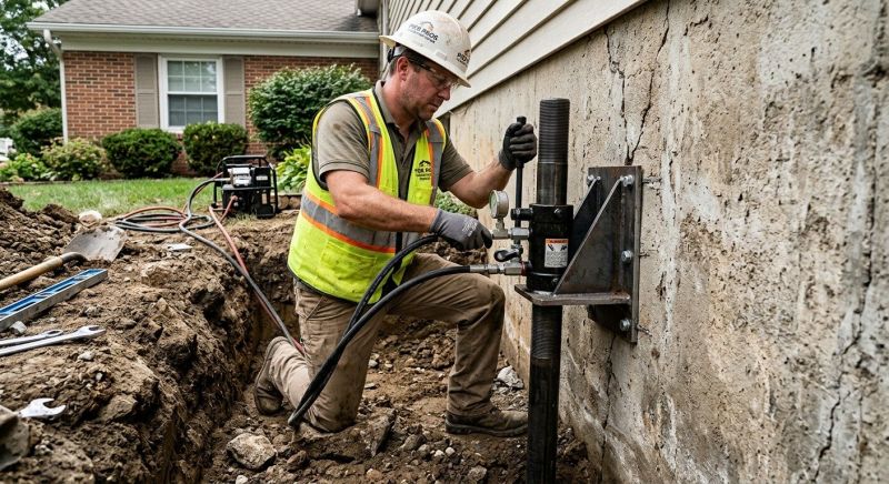 Foundation Releveling in Hiram, GA
