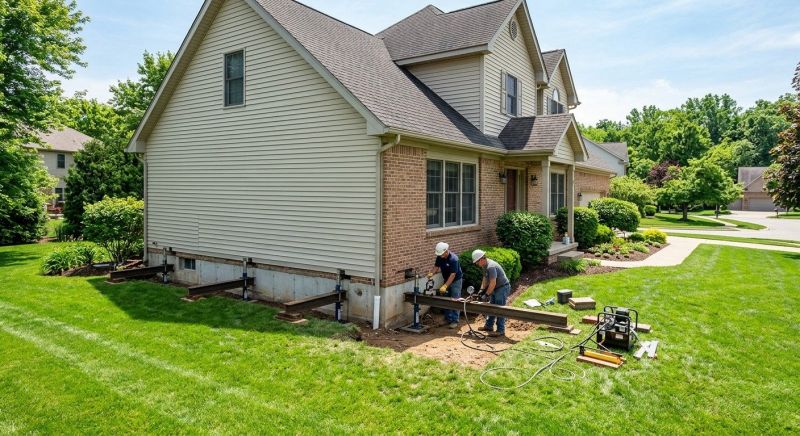 Foundation Releveling in Hiram, GA