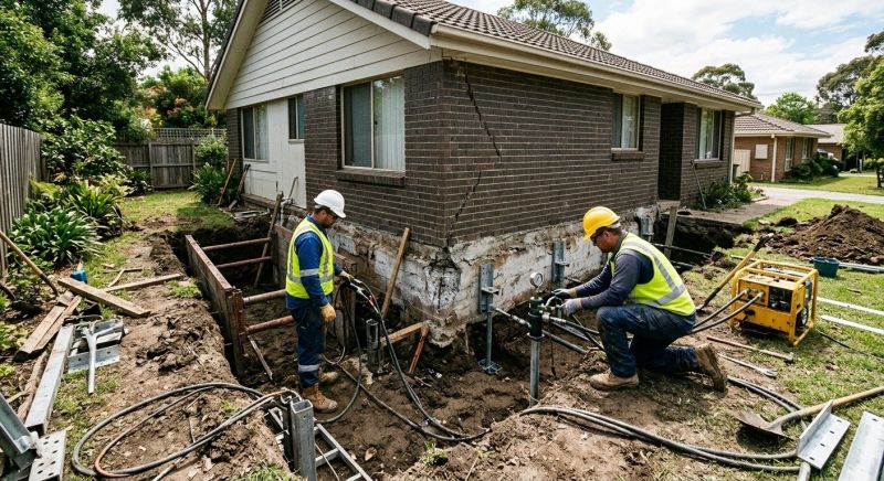 Foundation Stabilizing in Hiram, GA