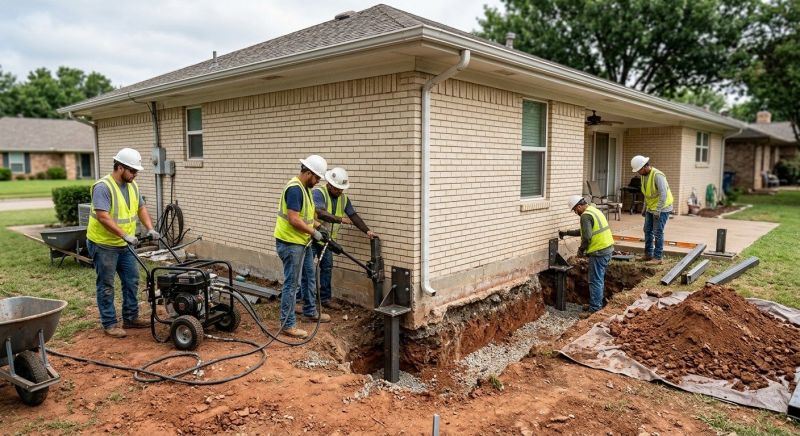 Foundation Stabilizing in Temple, GA