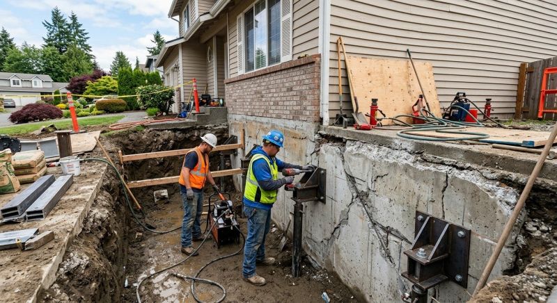 Foundation Structural Repair in Paulding County, GA