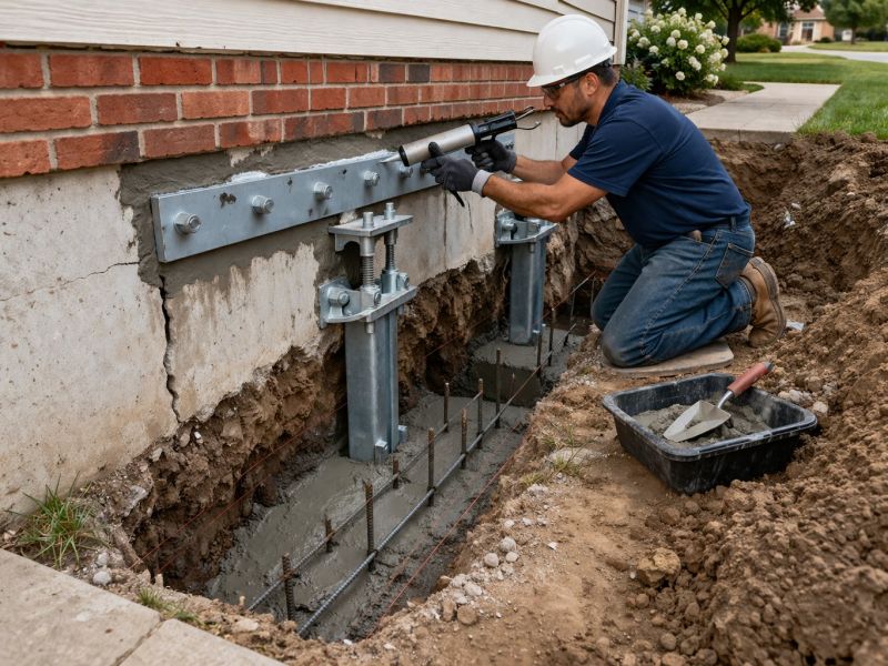 Home Foundation Repair in Bartow County, GA