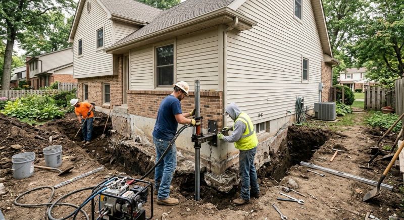 House Foundation Repair in Cobb County, GA