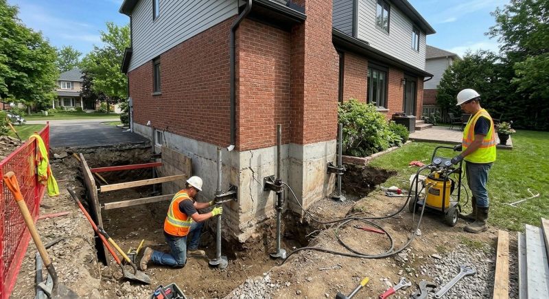 House Underpinning in Hiram, GA