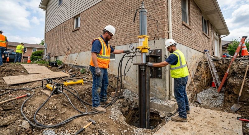 Settling Foundation Service in Marietta, GA