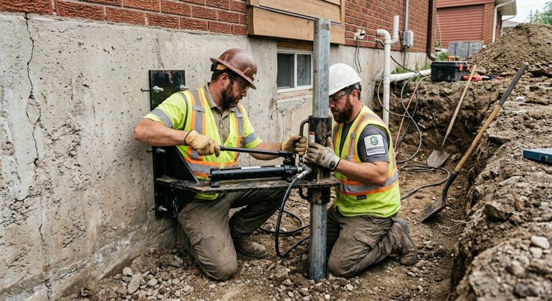 Settling Foundation Service in Woodstock, GA