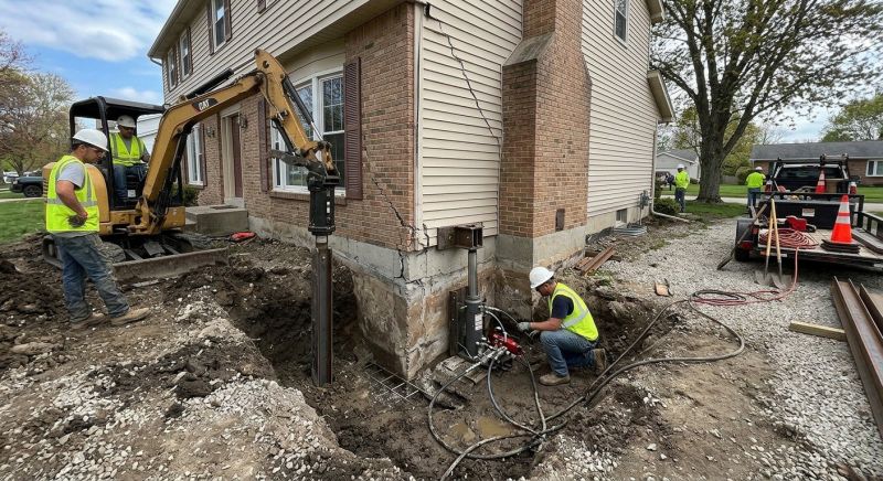 Sinking Foundation Repair in Haralson County, GA