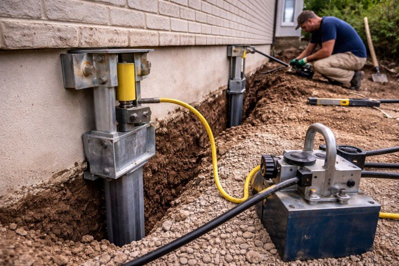 Sinking Foundation Repair in Powder Springs, GA