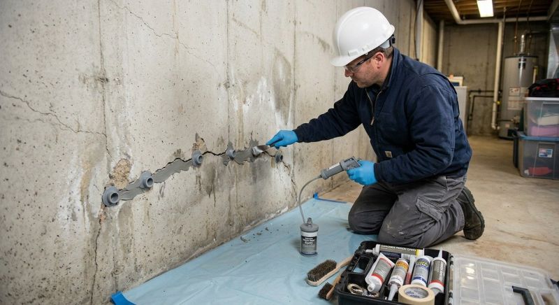 Structural Crack Repair in Hiram, GA