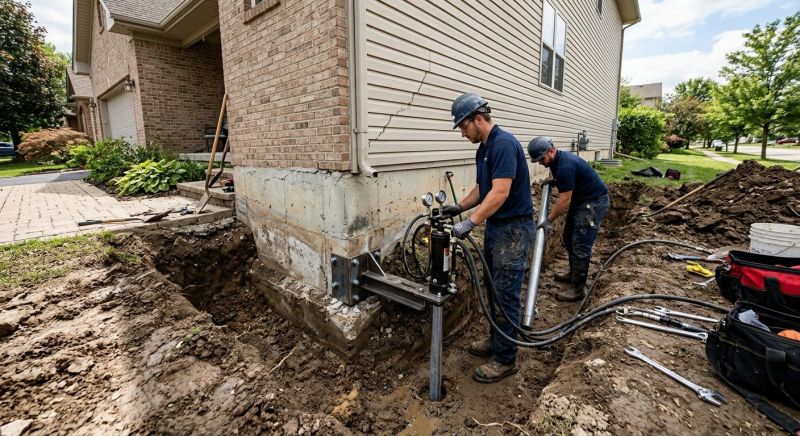 Settling Foundation Service in Woodstock, GA
